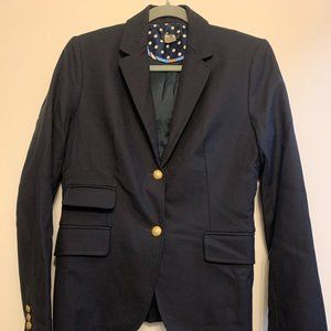 Jcrew Navy Schoolboy Blazer - Size 8